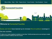Tablet Screenshot of connectedcounties.org